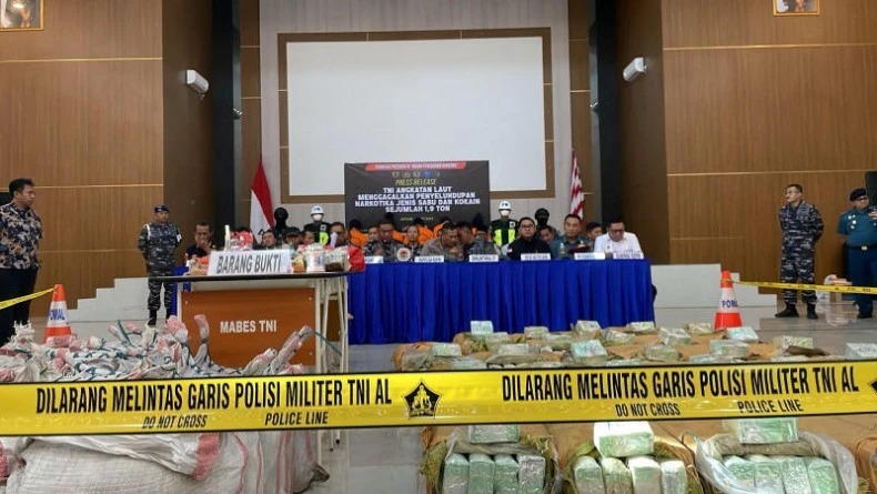 The Indonesian Navy: Southeast Asia’s Economic Giant Seizes Drugs Worth 6 Million