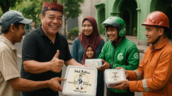 Cak YeBe Shares Eid al-Adha Spirit with 4,000 Meat Packages for Various Communities in Surabaya