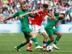 Persiapan untuk Pertandingan Sepak Bola Internasional Antara Arab Saudi dan Mesir