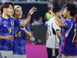Timnas Jepang Torehkan Kemenangan di Laga Uji Coba Kontra Inggris